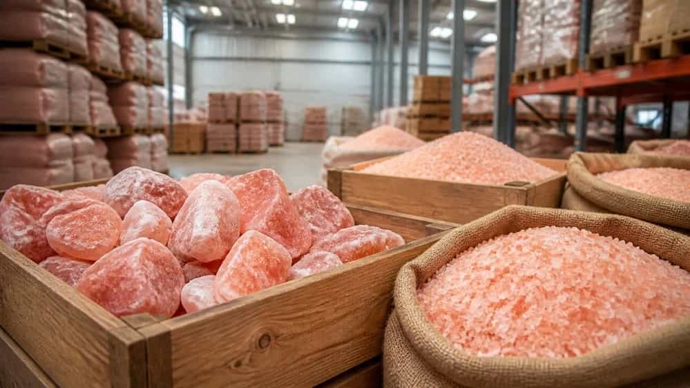 تامین نمک صورتی برای بازار داخلی و خارجی